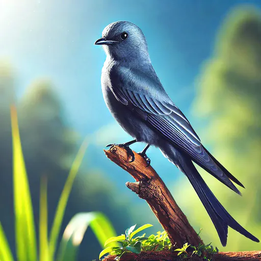 Ashy drongo