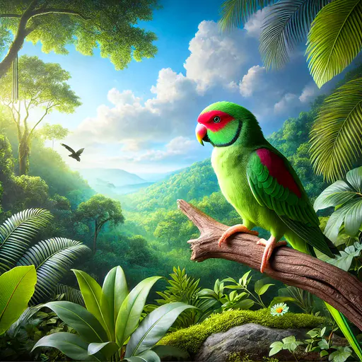 Crimson-fronted Parakeet