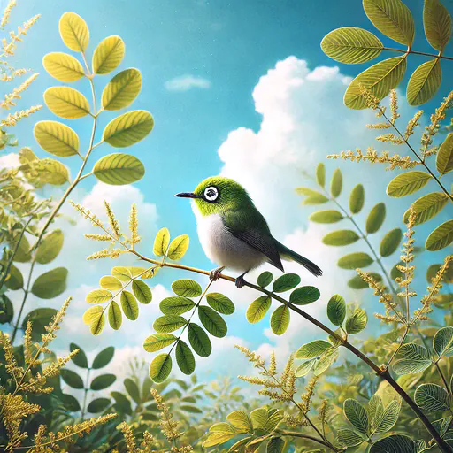 Ashy-bellied white-eye