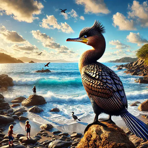 Crowned Cormorant