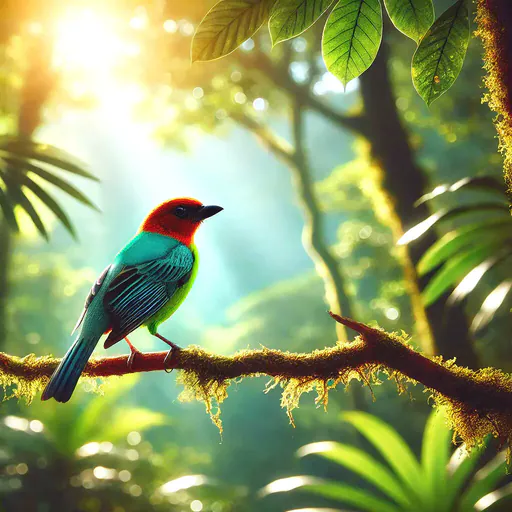Bay-headed tanager, 2