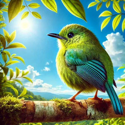 Lesser blue-winged leafbird