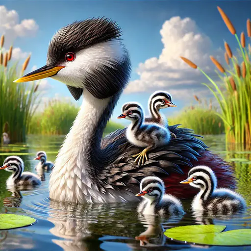 Clark's Grebe