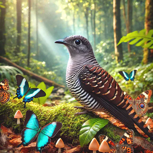 Banded ground cuckoo