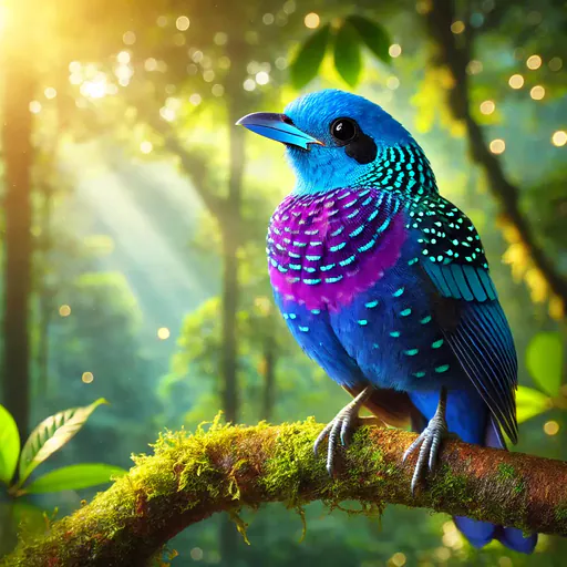 Turquoise cotinga