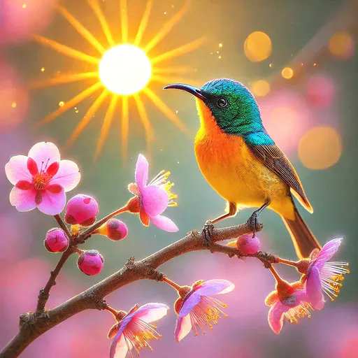 Apricot-breasted sunbird