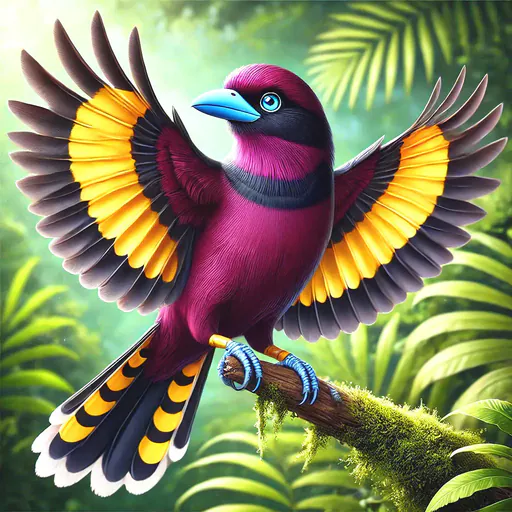 Banded broadbill, 2