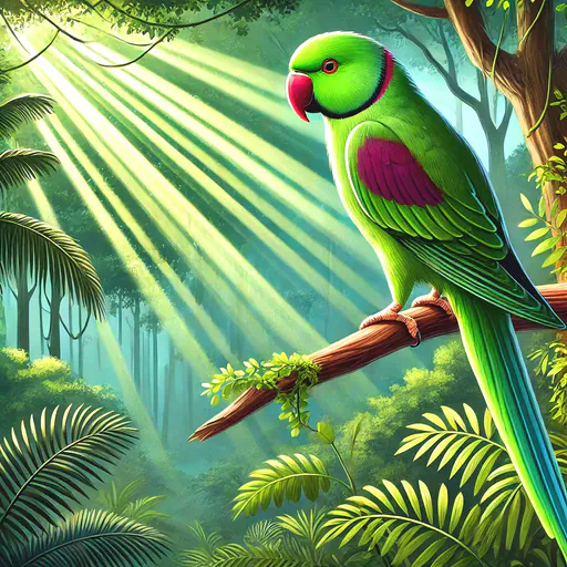 Alexandrine parakeet