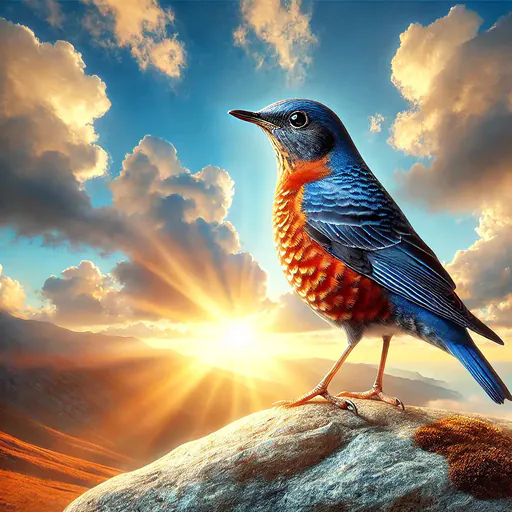 Chestnut-bellied Rock Thrush, 3