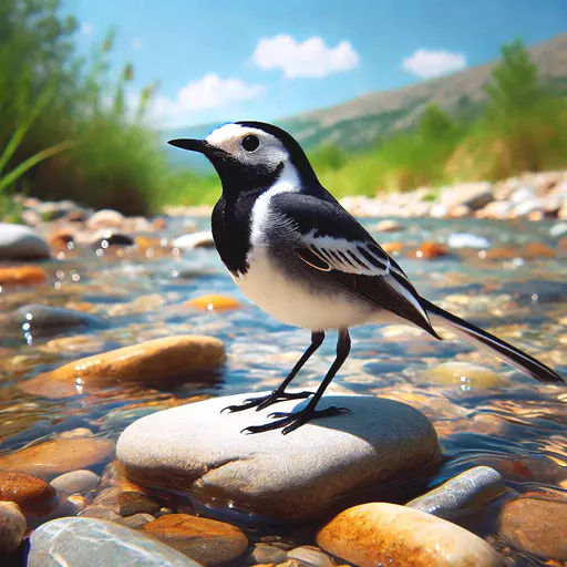 African pied wagtail