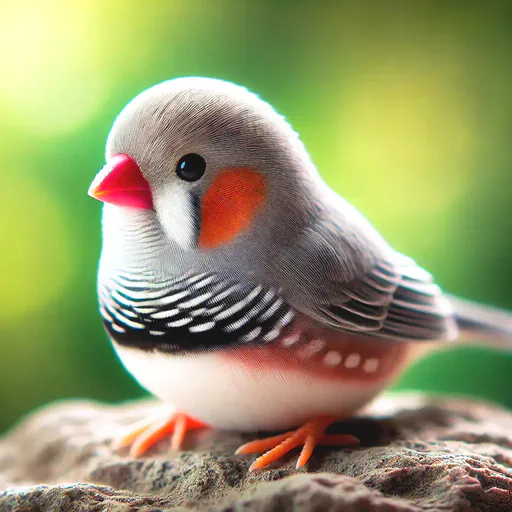 Anambra waxbill, Male