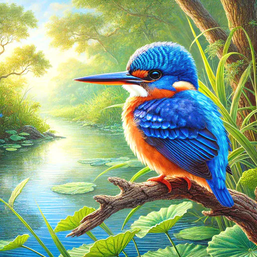 Azure kingfisher, 2