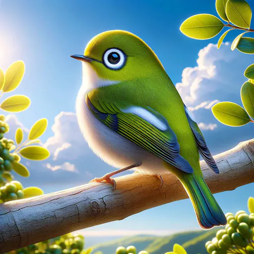 Christmas White-eye