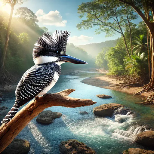 Crested Kingfisher