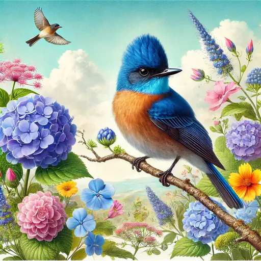 Blue-throated flycatcher