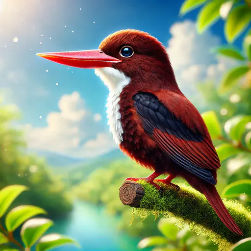 Chocolate-backed Kingfisher