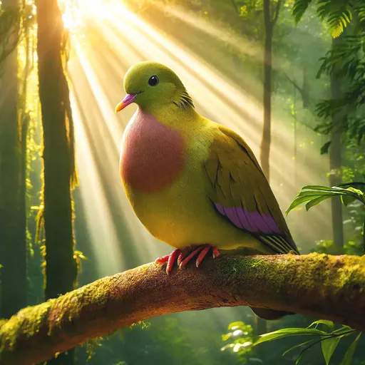 African green pigeon