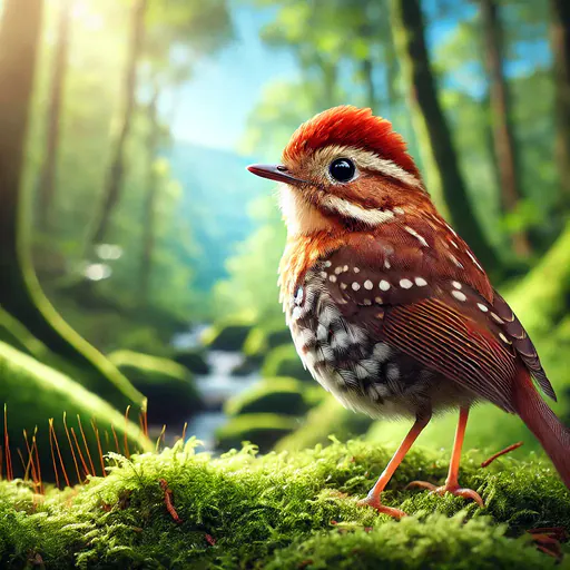 Chestnut-crowned Antpitta
