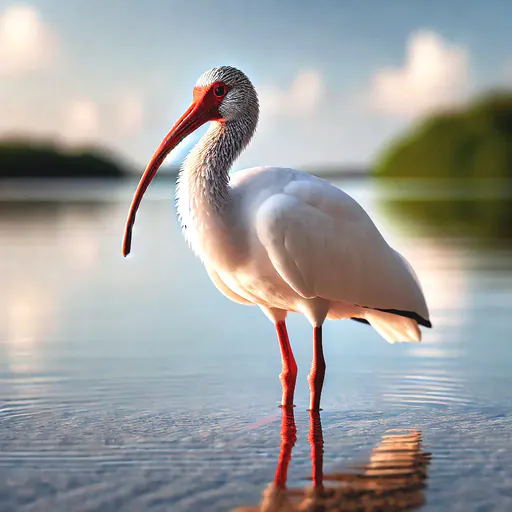 American white ibis