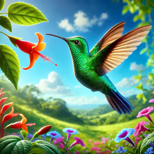 Chiribiquete Emerald hummingbird
