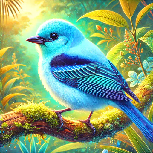 Azure-shouldered tanager