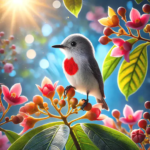 Ashy flowerpecker