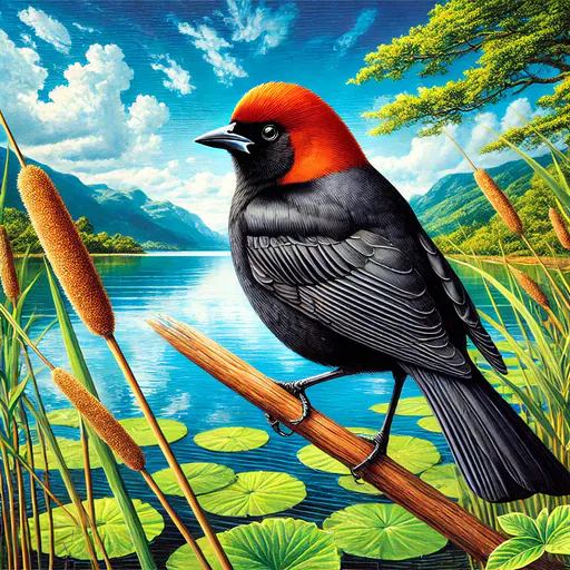 Chestnut-capped Blackbird