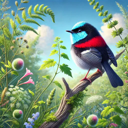 Red-winged fairywren