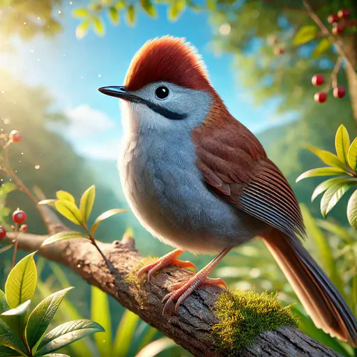 Chestnut-crowned Laughingthrush