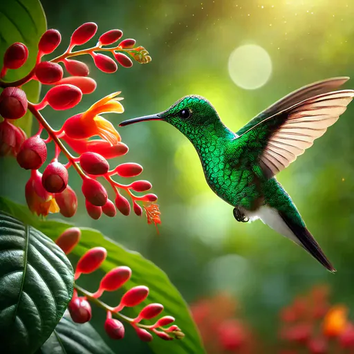 White-vented plumeleteer