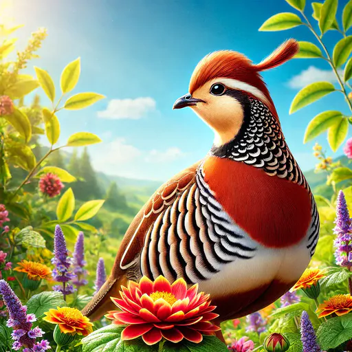 Chestnut-headed Partridge