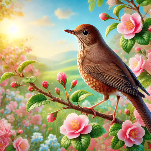 Chestnut Thrush