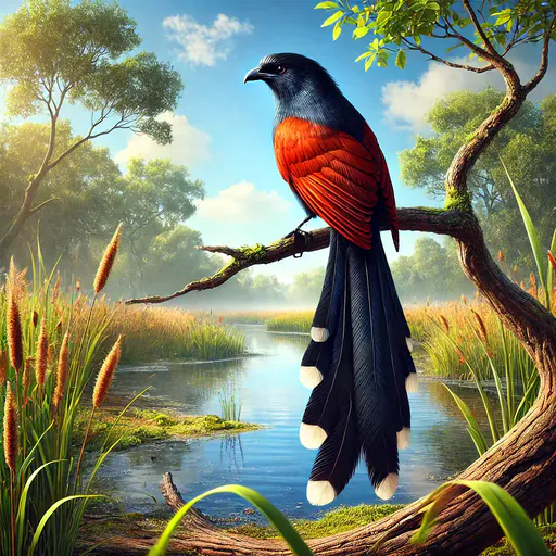 Coppery-tailed Coucal