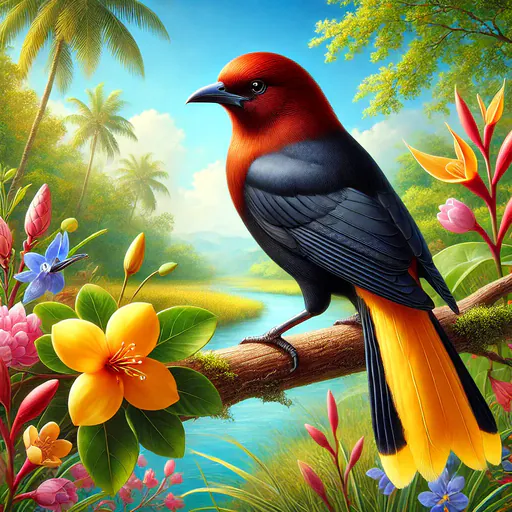 Chestnut-headed Oropendola