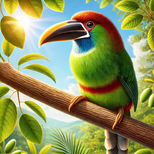 Chestnut-tipped Toucanet