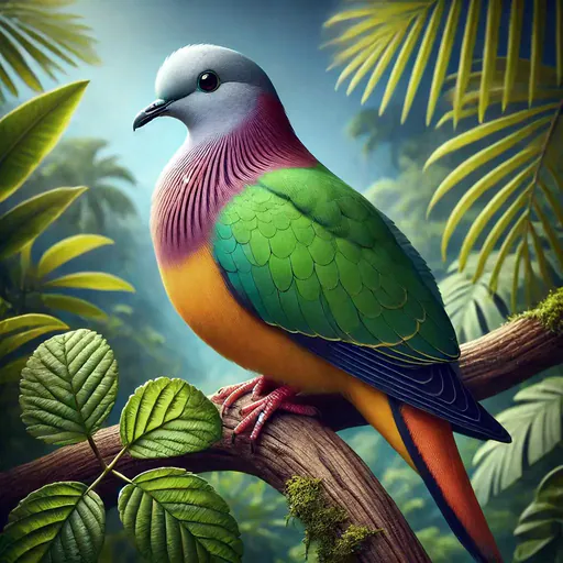 Pink-necked green Pigeon