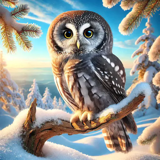 Cinereous Owl