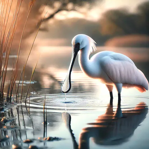 African spoonbill