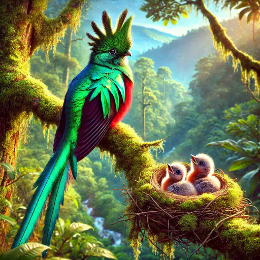 Crested Quetzal