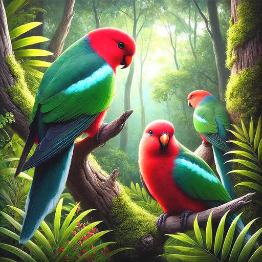 Australian king parrot
