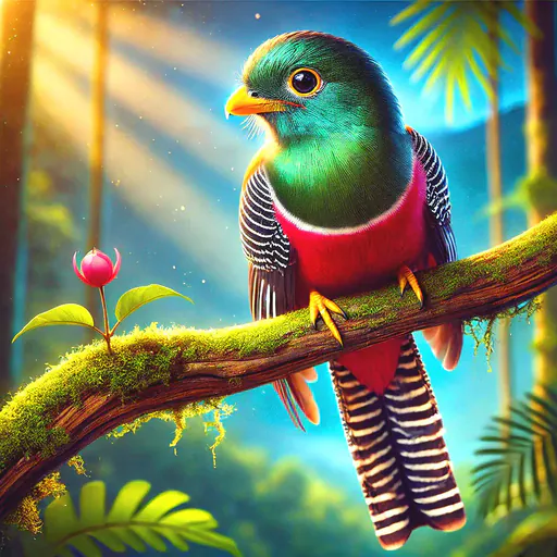 Bar-tailed trogon