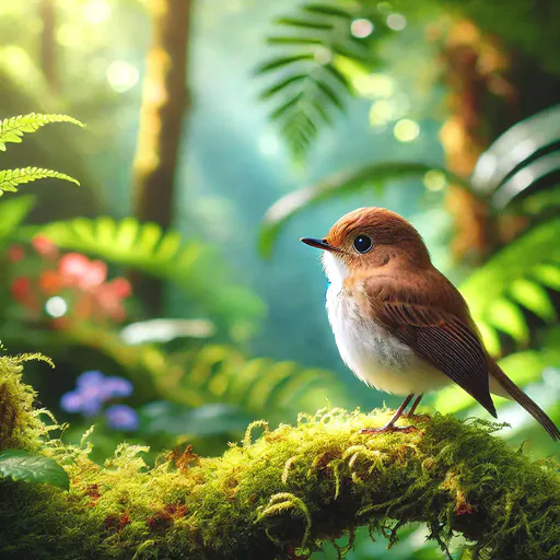 Banggai jungle flycatcher