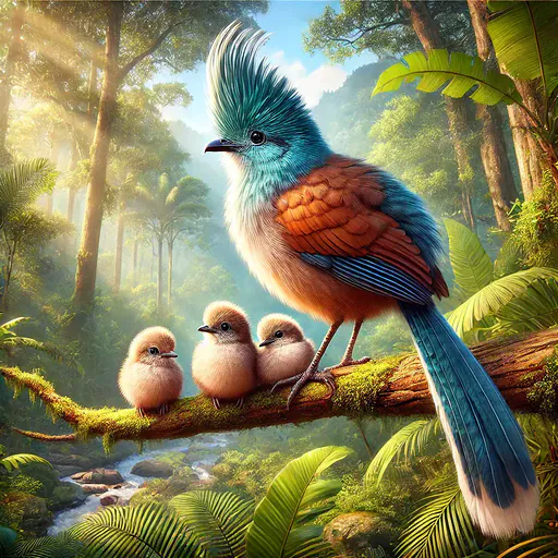 Crested Coua