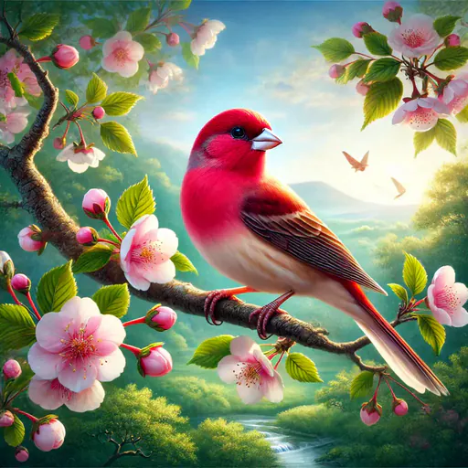 Crimson finch
