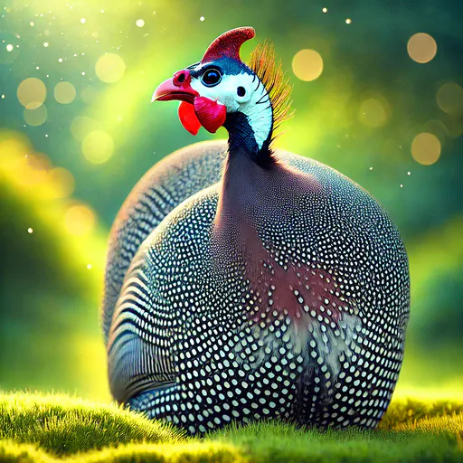 Helmeted Guineafowl