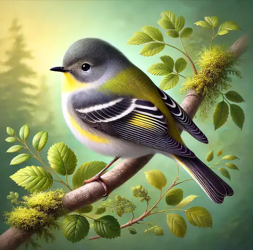Olive and Yellow Warbler