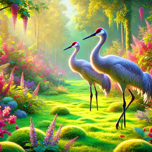 Red-crowned Crane