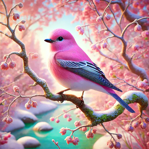 Pink-tailed Firecrest