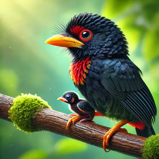Red-billed Leiothrix