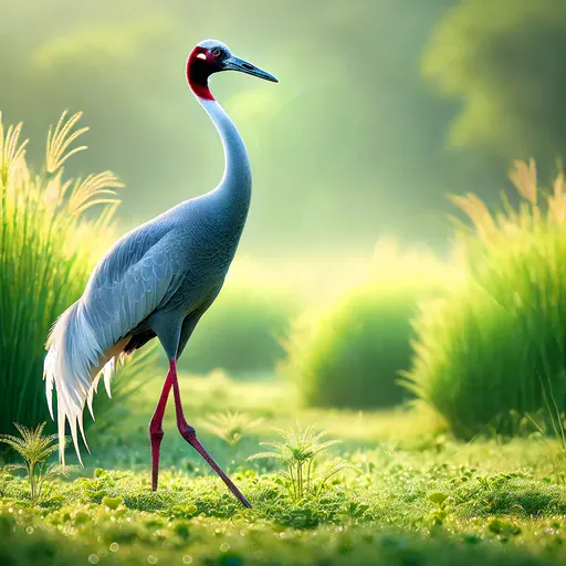 Red-crowned Crane